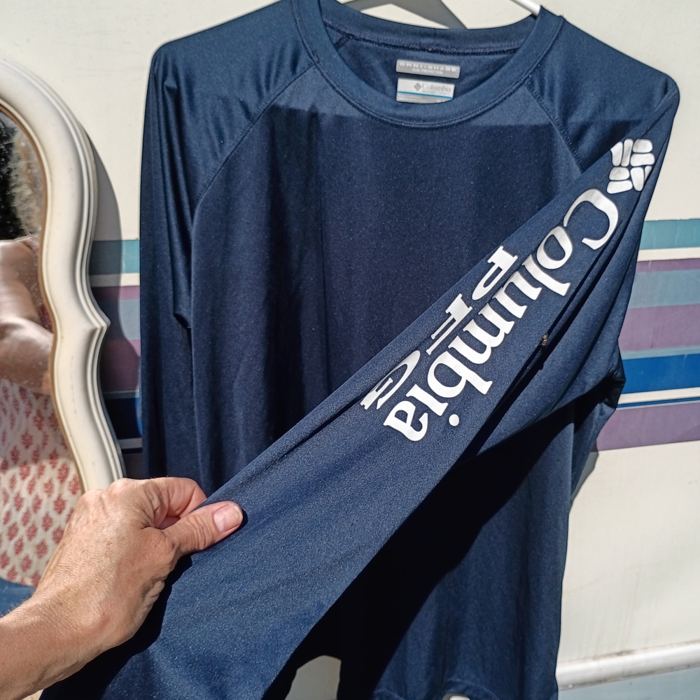 Columbia Blue Omni-Shade Shirt